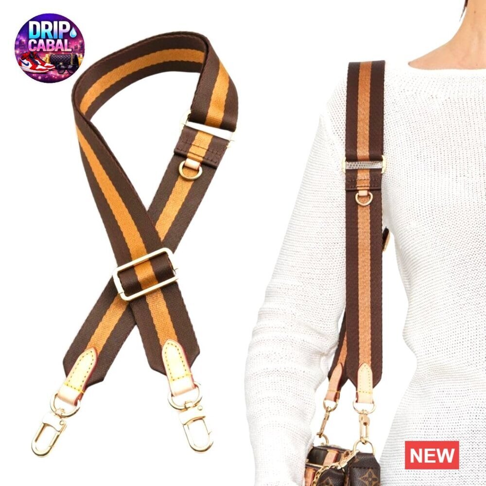 Leather Purse Replacement Strap Adjustable Crossbody Shoulder Bag Strap Classic